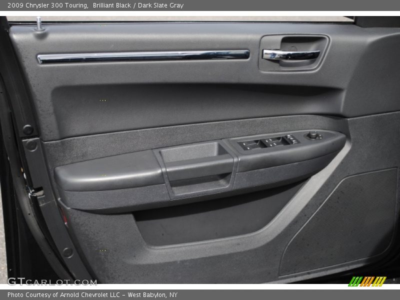 Brilliant Black / Dark Slate Gray 2009 Chrysler 300 Touring