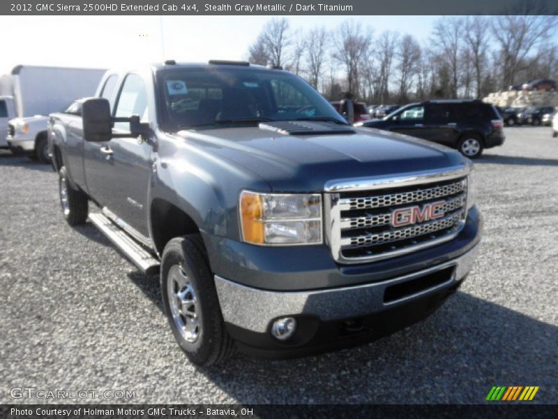 Stealth Gray Metallic / Dark Titanium 2012 GMC Sierra 2500HD Extended Cab 4x4