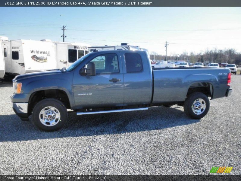 Stealth Gray Metallic / Dark Titanium 2012 GMC Sierra 2500HD Extended Cab 4x4