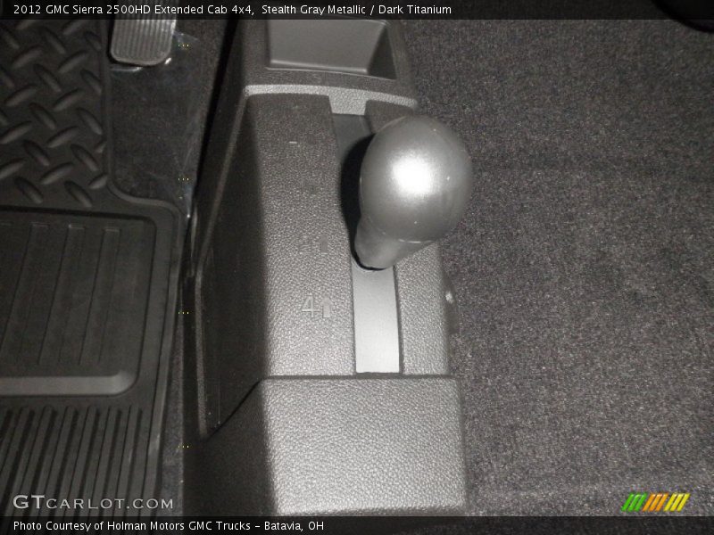 Stealth Gray Metallic / Dark Titanium 2012 GMC Sierra 2500HD Extended Cab 4x4