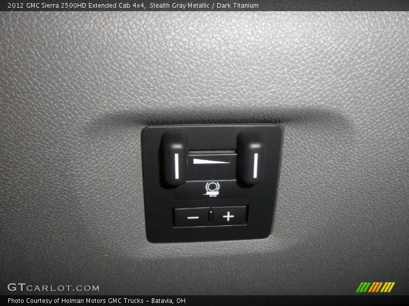 Stealth Gray Metallic / Dark Titanium 2012 GMC Sierra 2500HD Extended Cab 4x4