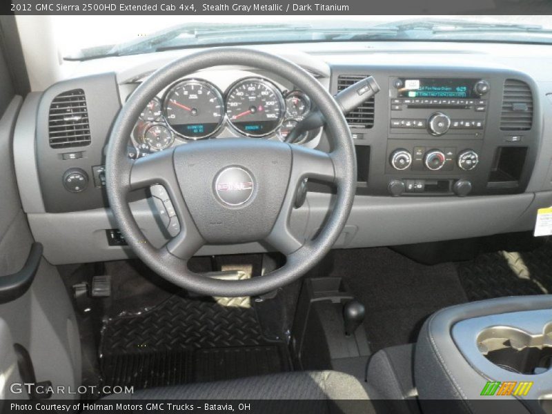 Stealth Gray Metallic / Dark Titanium 2012 GMC Sierra 2500HD Extended Cab 4x4