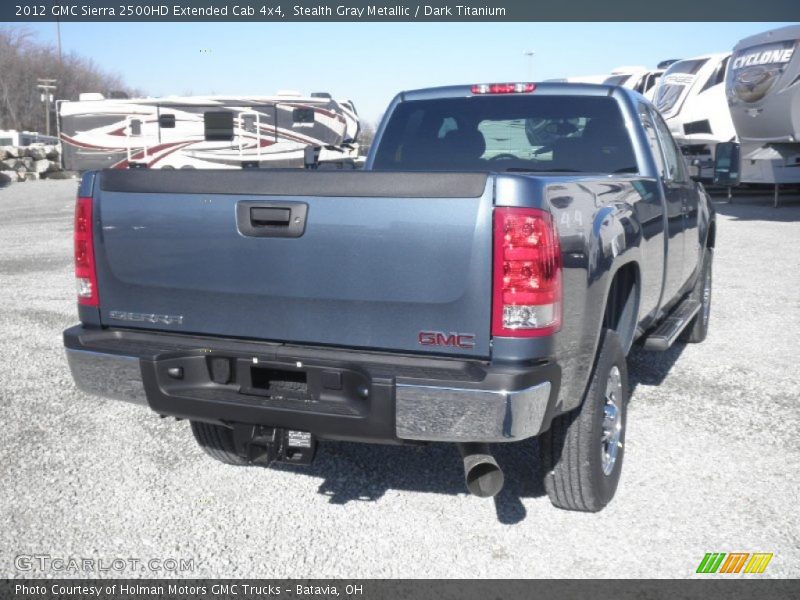 Stealth Gray Metallic / Dark Titanium 2012 GMC Sierra 2500HD Extended Cab 4x4