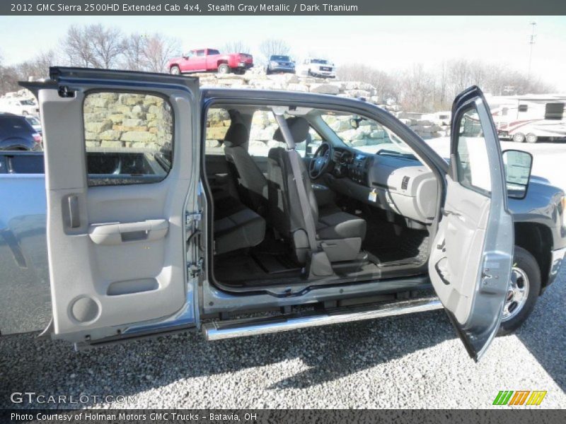 Stealth Gray Metallic / Dark Titanium 2012 GMC Sierra 2500HD Extended Cab 4x4