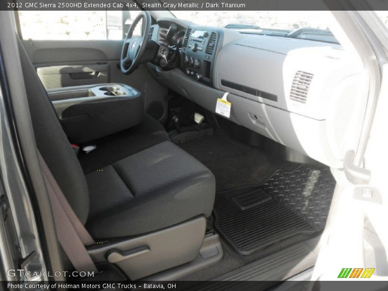 Stealth Gray Metallic / Dark Titanium 2012 GMC Sierra 2500HD Extended Cab 4x4