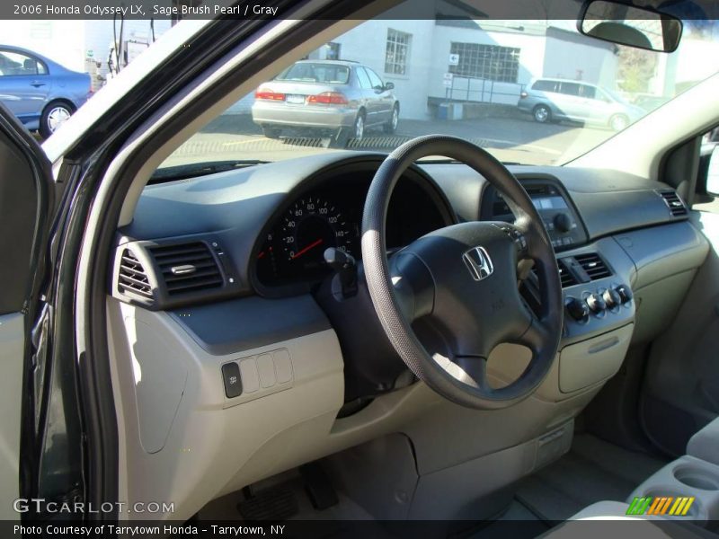 Sage Brush Pearl / Gray 2006 Honda Odyssey LX