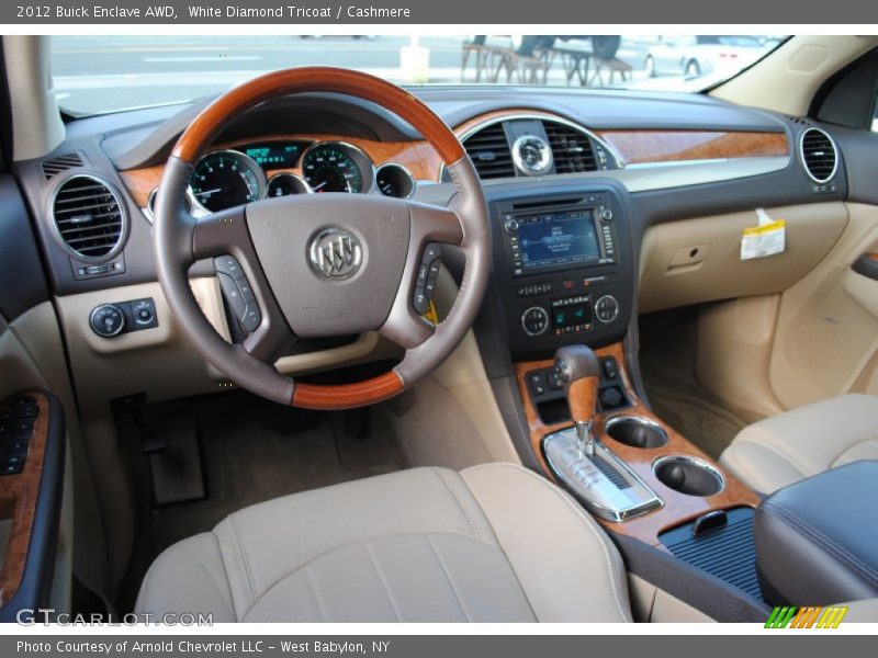 Dashboard of 2012 Enclave AWD