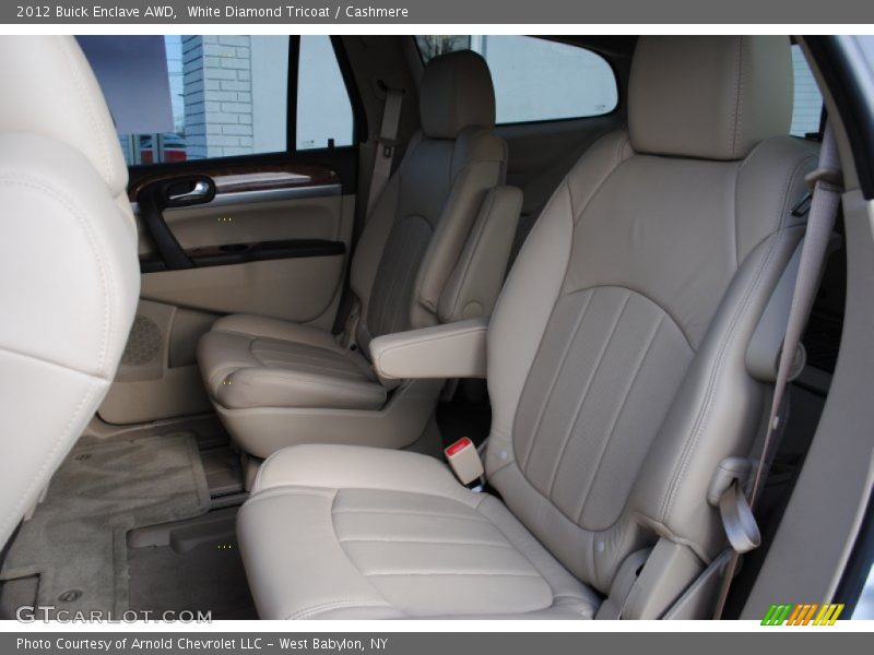 Rear Seat of 2012 Enclave AWD
