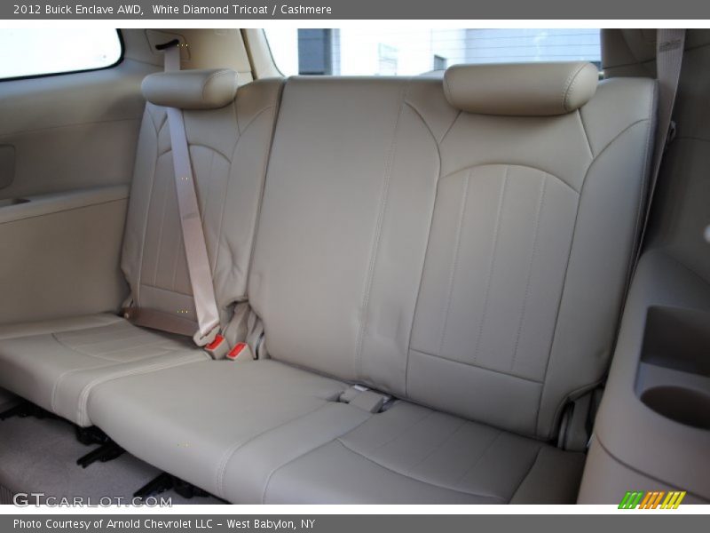 Rear Seat of 2012 Enclave AWD