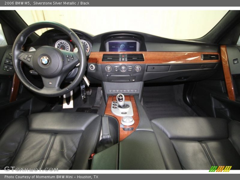 Silverstone Silver Metallic / Black 2006 BMW M5