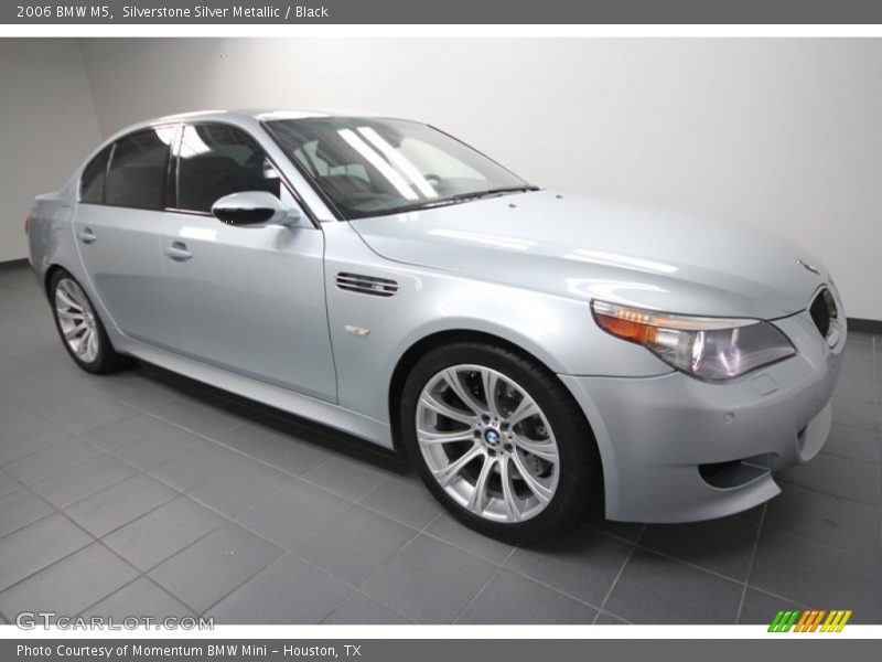 Silverstone Silver Metallic / Black 2006 BMW M5