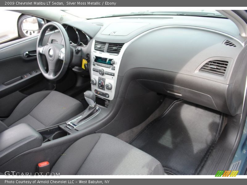 Silver Moss Metallic / Ebony 2009 Chevrolet Malibu LT Sedan