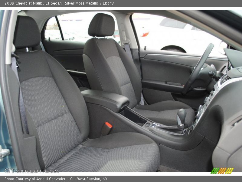 Silver Moss Metallic / Ebony 2009 Chevrolet Malibu LT Sedan