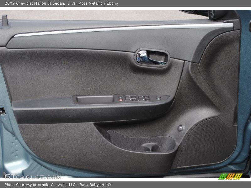 Silver Moss Metallic / Ebony 2009 Chevrolet Malibu LT Sedan