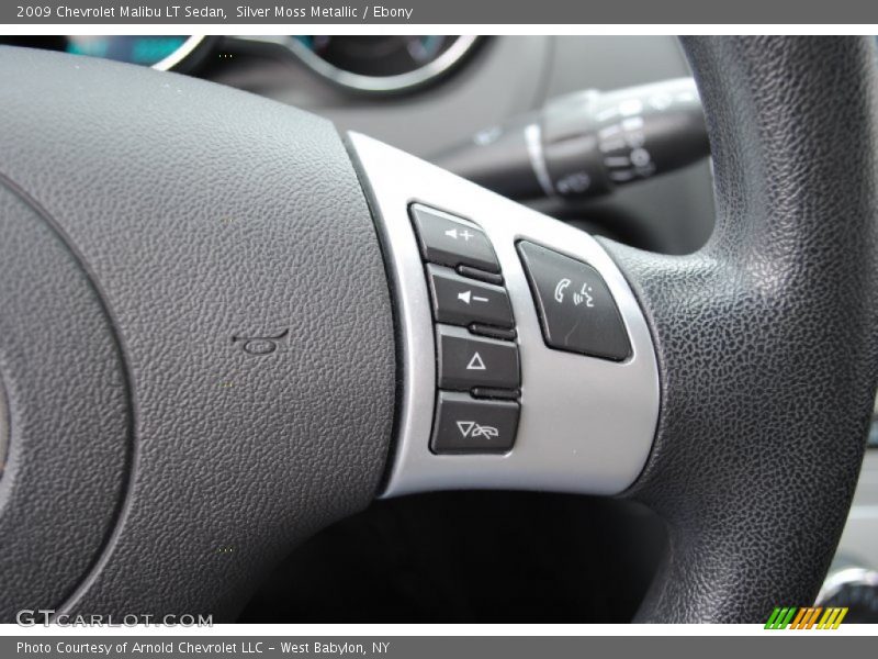 Silver Moss Metallic / Ebony 2009 Chevrolet Malibu LT Sedan