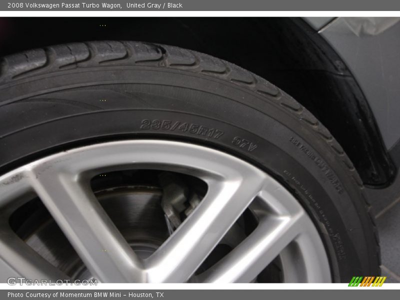 United Gray / Black 2008 Volkswagen Passat Turbo Wagon