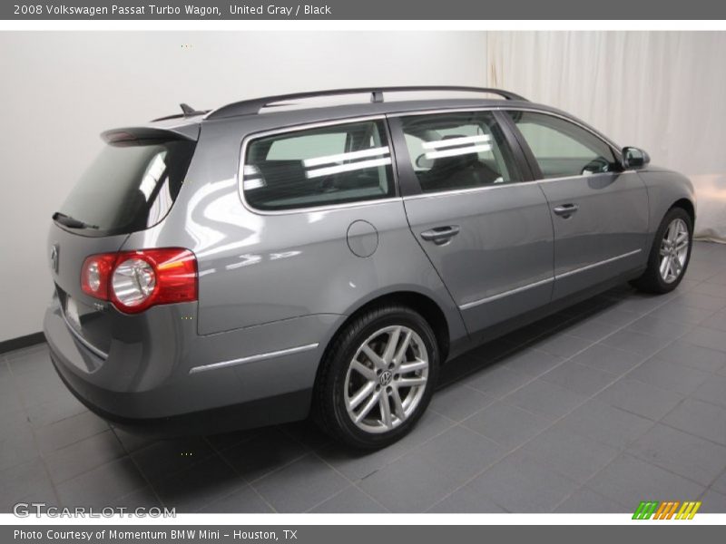 United Gray / Black 2008 Volkswagen Passat Turbo Wagon