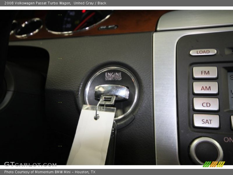 United Gray / Black 2008 Volkswagen Passat Turbo Wagon