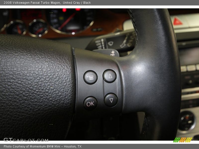 United Gray / Black 2008 Volkswagen Passat Turbo Wagon