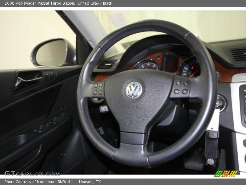 United Gray / Black 2008 Volkswagen Passat Turbo Wagon