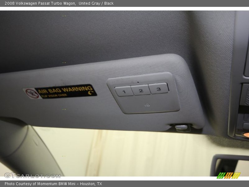 United Gray / Black 2008 Volkswagen Passat Turbo Wagon