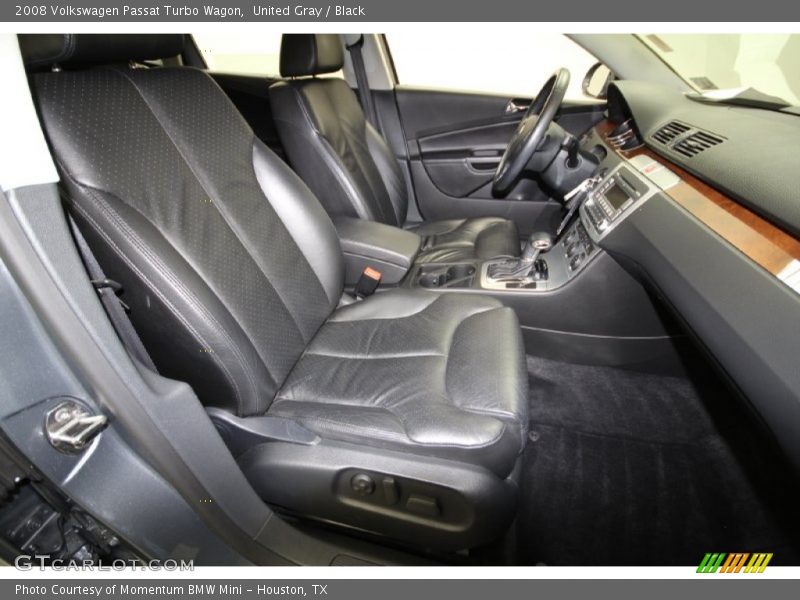 United Gray / Black 2008 Volkswagen Passat Turbo Wagon