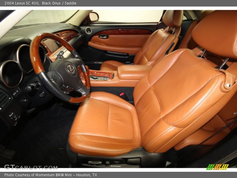 Black Onyx / Saddle 2004 Lexus SC 430