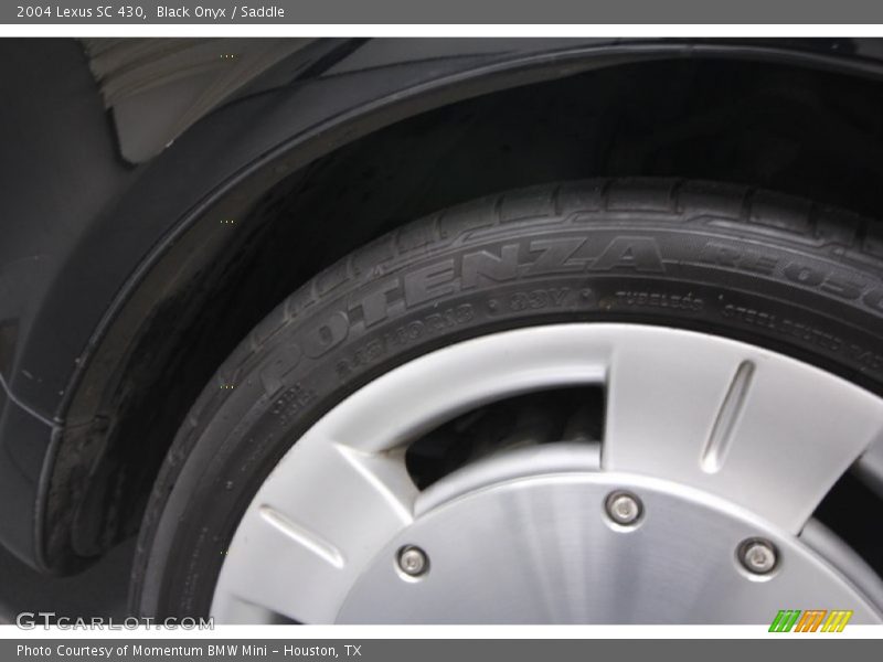 Black Onyx / Saddle 2004 Lexus SC 430