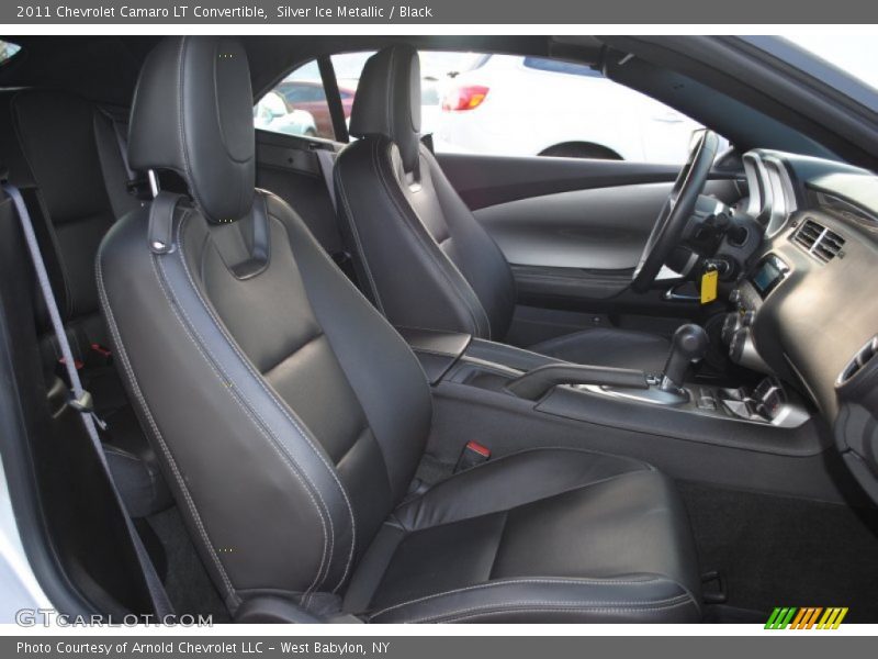 Silver Ice Metallic / Black 2011 Chevrolet Camaro LT Convertible