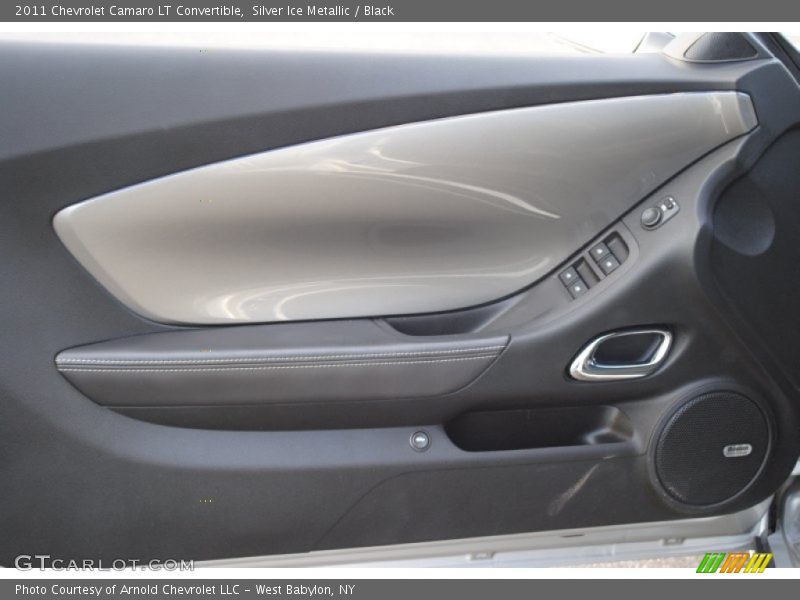 Silver Ice Metallic / Black 2011 Chevrolet Camaro LT Convertible