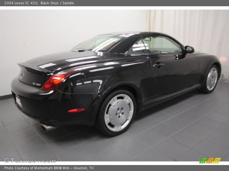 Black Onyx / Saddle 2004 Lexus SC 430