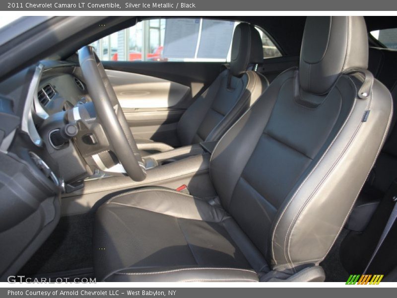 Silver Ice Metallic / Black 2011 Chevrolet Camaro LT Convertible