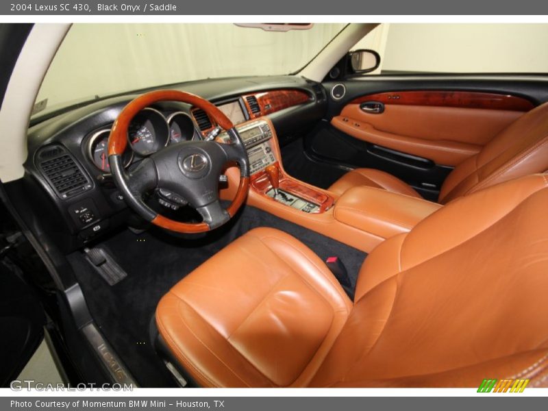 Black Onyx / Saddle 2004 Lexus SC 430