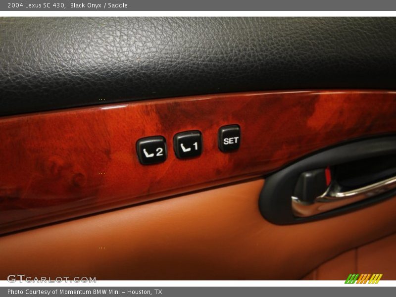 Black Onyx / Saddle 2004 Lexus SC 430