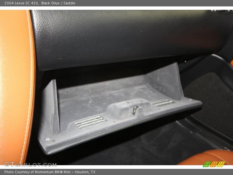 Black Onyx / Saddle 2004 Lexus SC 430