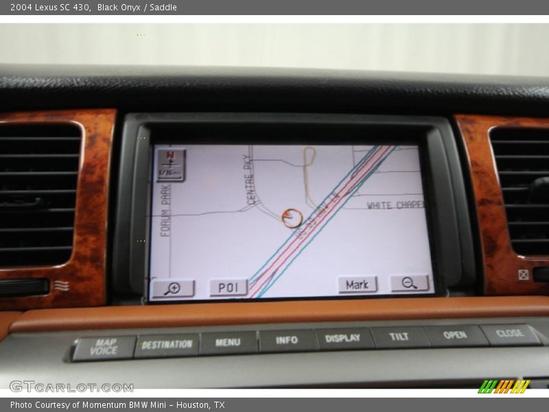 Black Onyx / Saddle 2004 Lexus SC 430