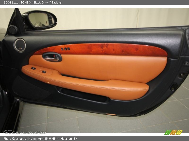 Black Onyx / Saddle 2004 Lexus SC 430