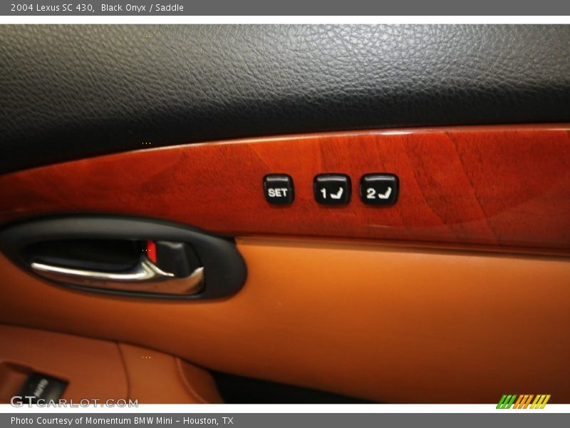 Black Onyx / Saddle 2004 Lexus SC 430