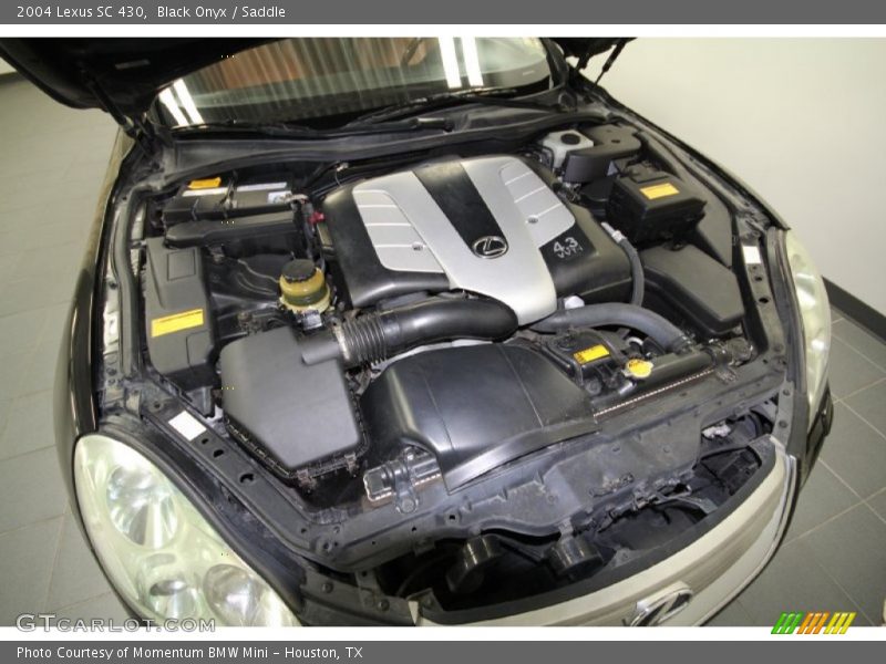 Black Onyx / Saddle 2004 Lexus SC 430