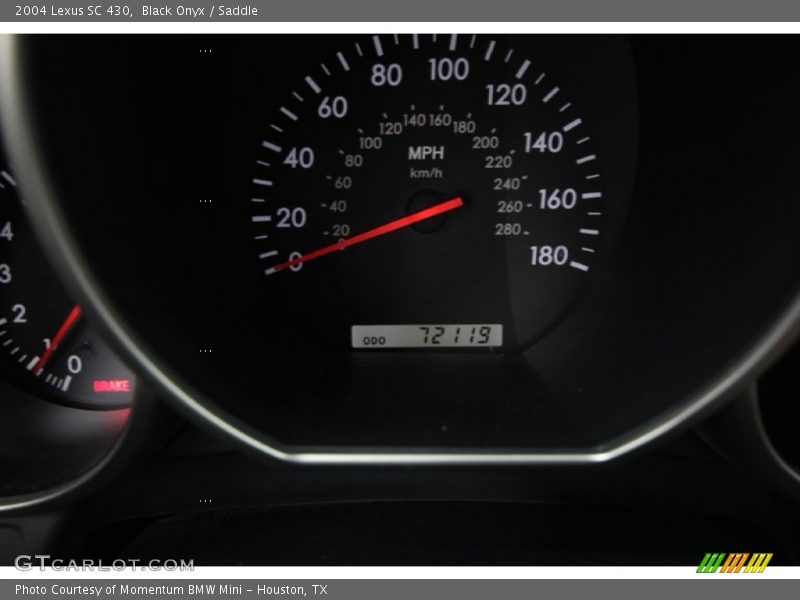 Black Onyx / Saddle 2004 Lexus SC 430