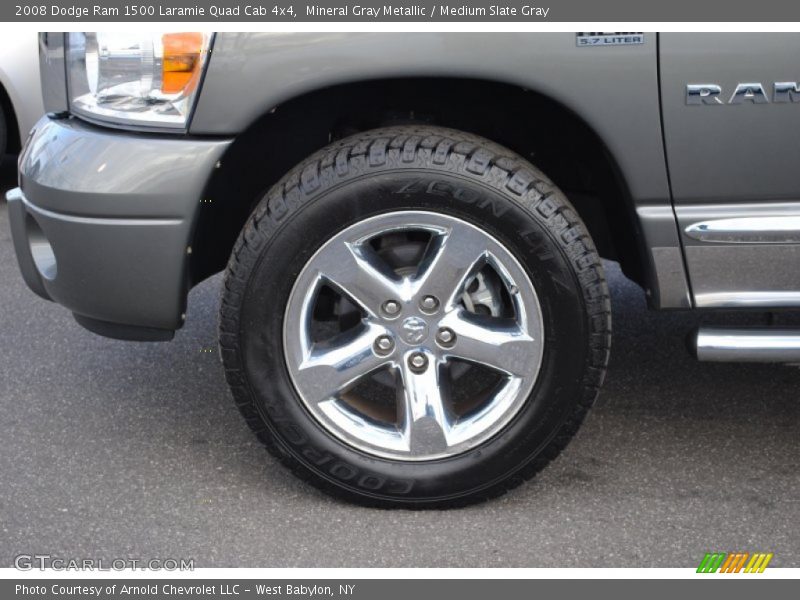 Mineral Gray Metallic / Medium Slate Gray 2008 Dodge Ram 1500 Laramie Quad Cab 4x4