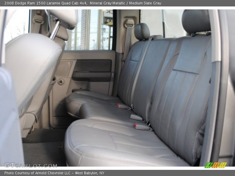 Mineral Gray Metallic / Medium Slate Gray 2008 Dodge Ram 1500 Laramie Quad Cab 4x4