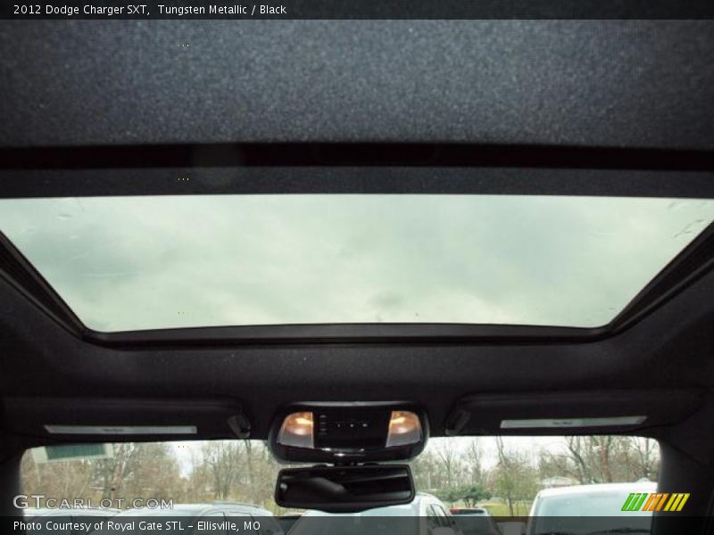 Tungsten Metallic / Black 2012 Dodge Charger SXT