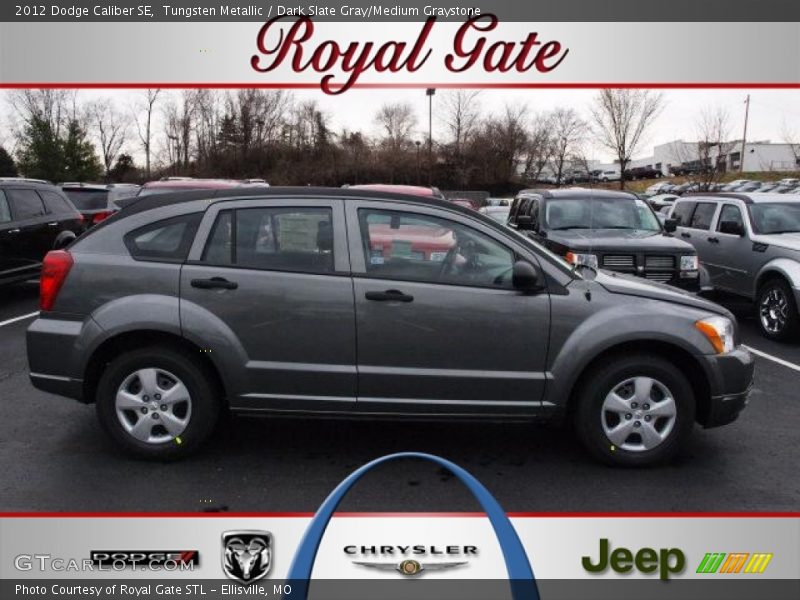 Tungsten Metallic / Dark Slate Gray/Medium Graystone 2012 Dodge Caliber SE
