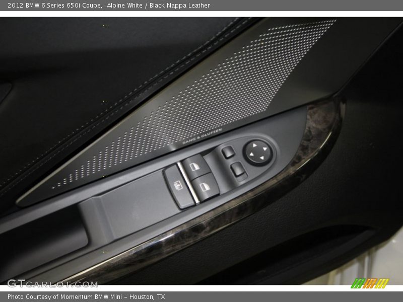 Alpine White / Black Nappa Leather 2012 BMW 6 Series 650i Coupe