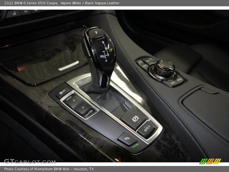  2012 6 Series 650i Coupe 8 Speed Sport Automatic Shifter