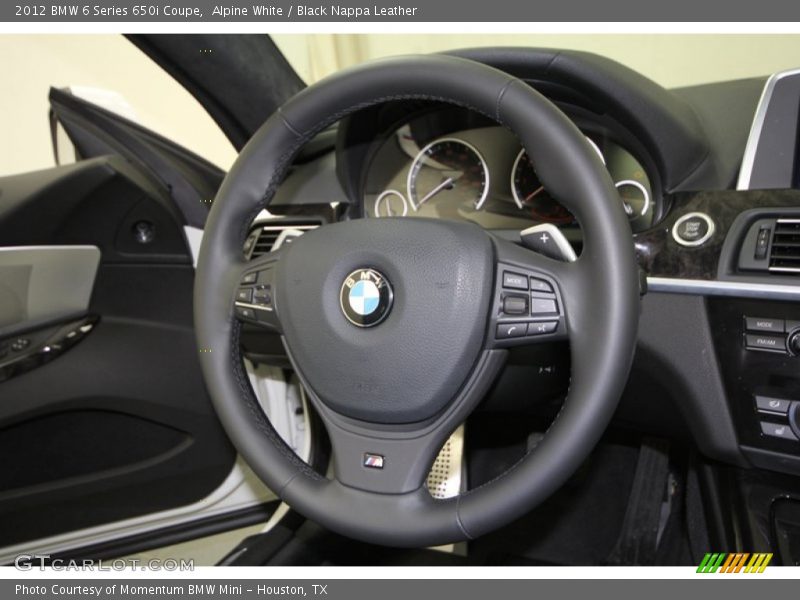  2012 6 Series 650i Coupe Steering Wheel