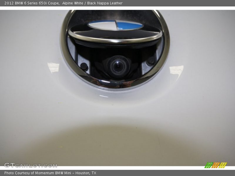 Alpine White / Black Nappa Leather 2012 BMW 6 Series 650i Coupe
