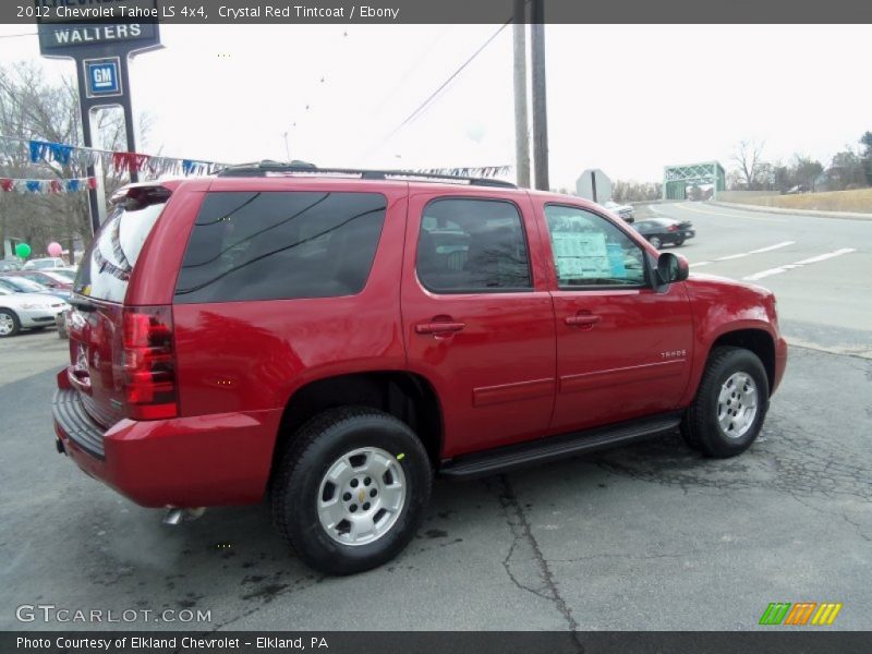 Crystal Red Tintcoat / Ebony 2012 Chevrolet Tahoe LS 4x4