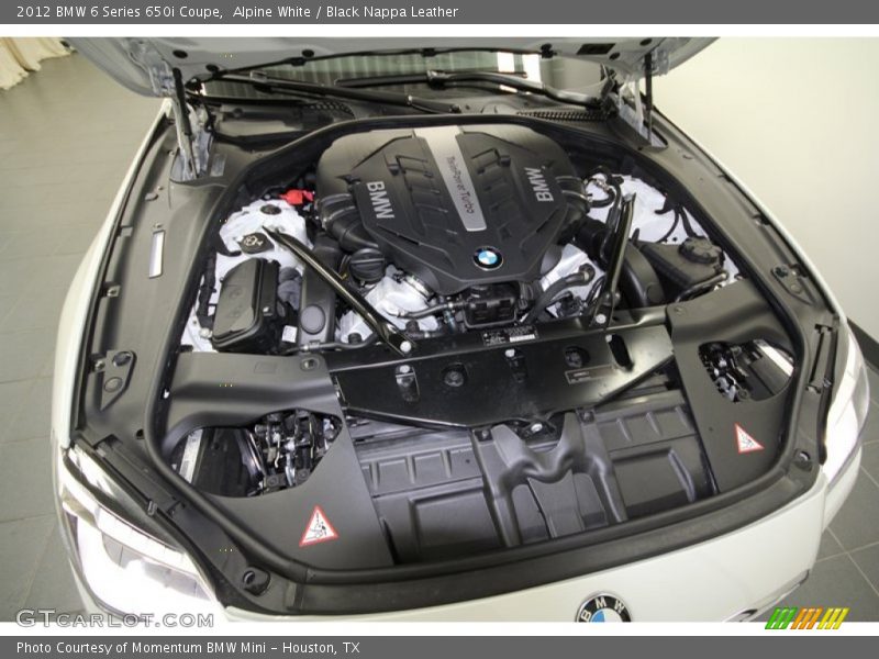  2012 6 Series 650i Coupe Engine - 4.4 Liter DI TwinPower Turbo DOHC 32-Valve VVT V8
